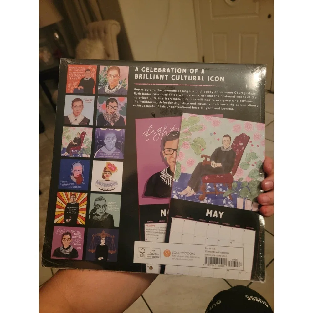 The Legacy Of Ruth Bader Ginsburg 2023 Calendar New